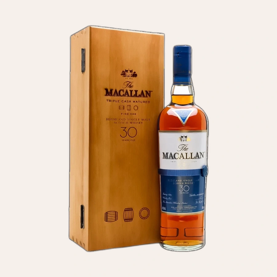 Rượu Whisky Macallan 30 Year Old Fine Oak