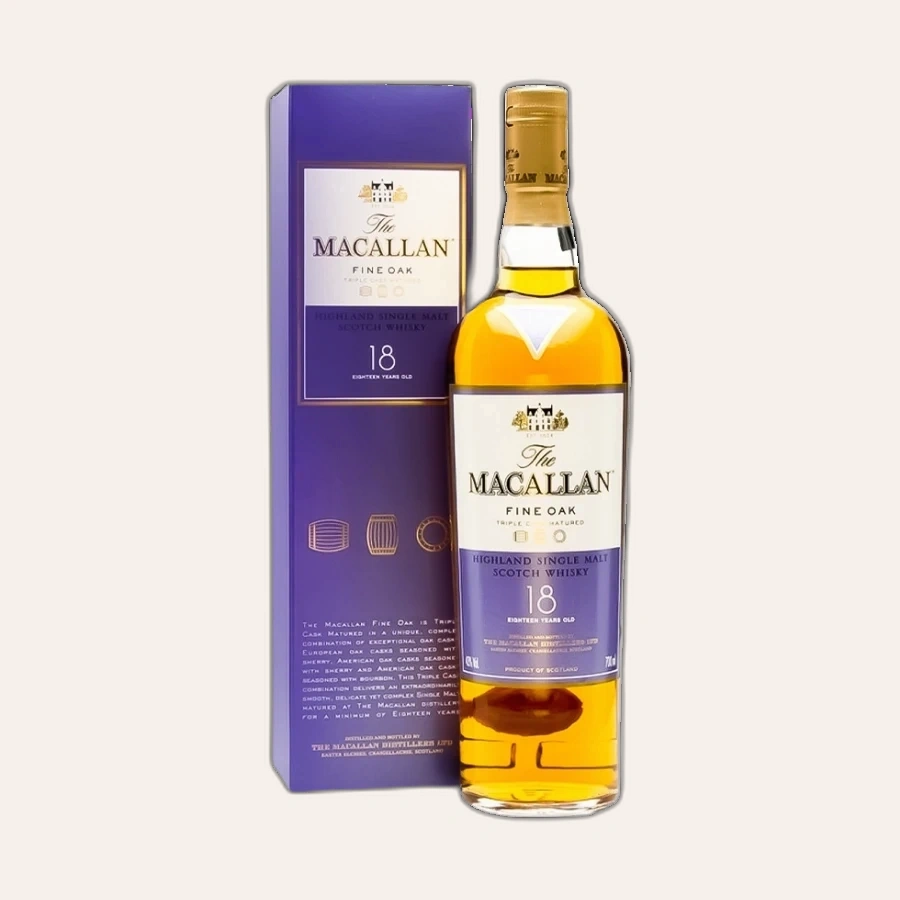 Rượu Whisky Macallan 18 Year Old Fine Oak