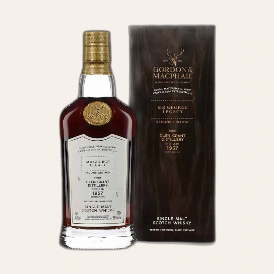Rượu Whisky Glen Grant 64 Year Old 1957 Mr George Legacy 2nd Edition