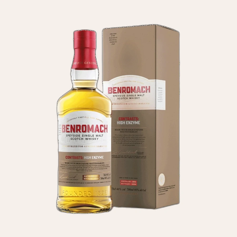 Rượu Whisky Benromach 12 Year Old High Enzyme 2012