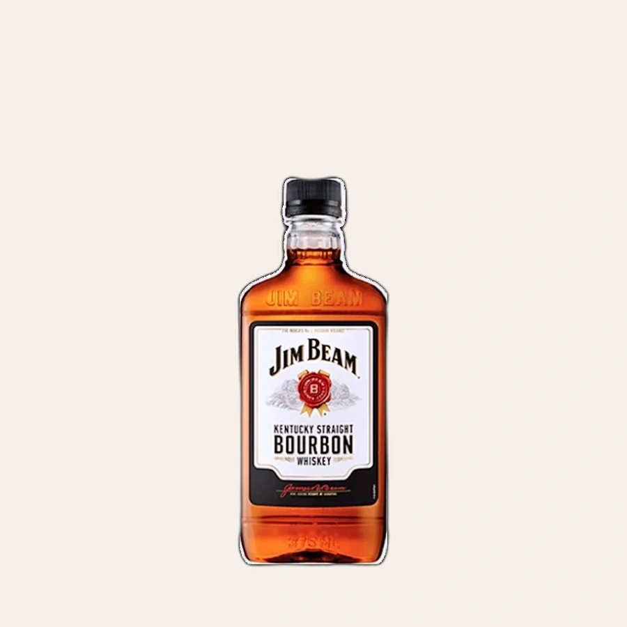 Rượu Whisky Jim Beam White 375ml