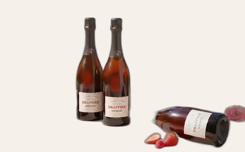 Rượu Champagne Pháp Drappier Brut Nature Rosé Chất Lượng