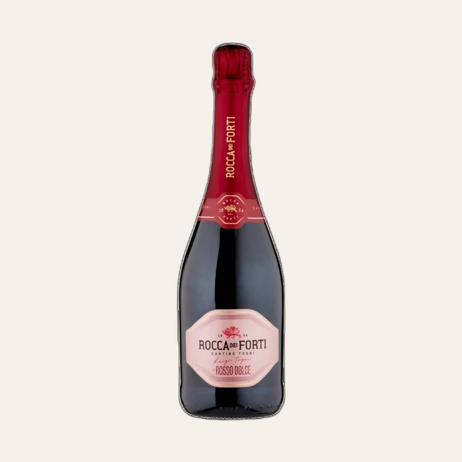 Rượu Sparkling Ý Rocca Dei Forti Rosso