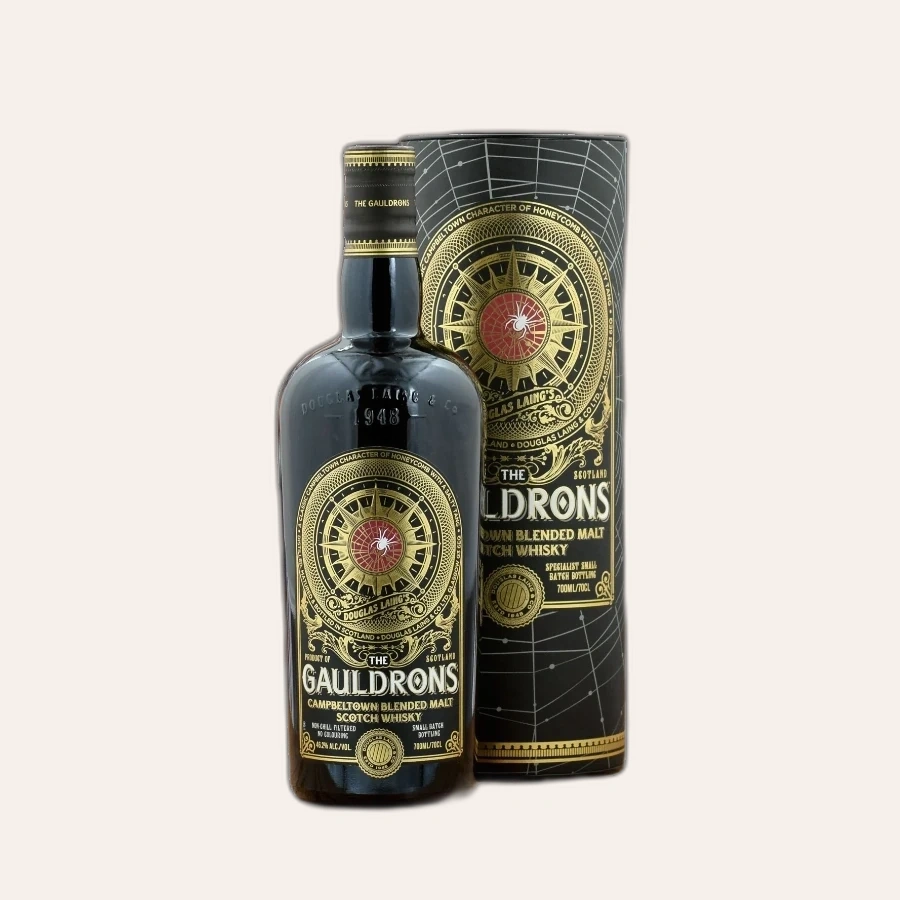 Rượu Whisky Gauldrons Blended Malt Scotch Whisky