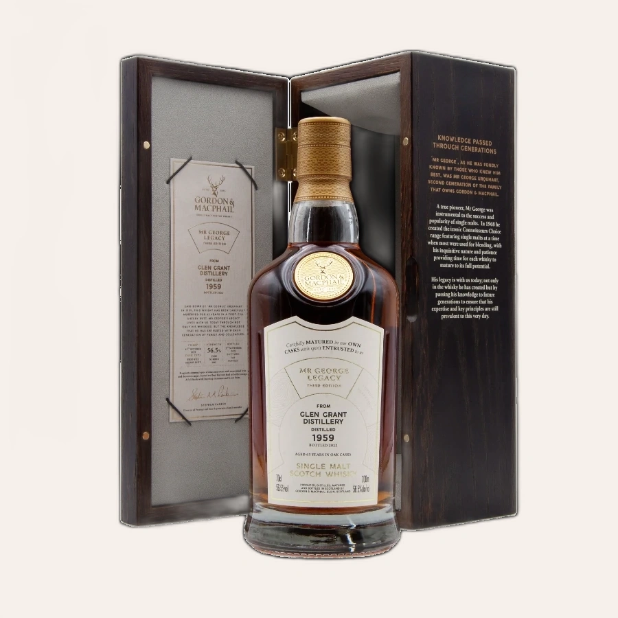 Rượu Whisky Glen Grant 63 Year Old 1959 Mr George Legacy 3rd Edition