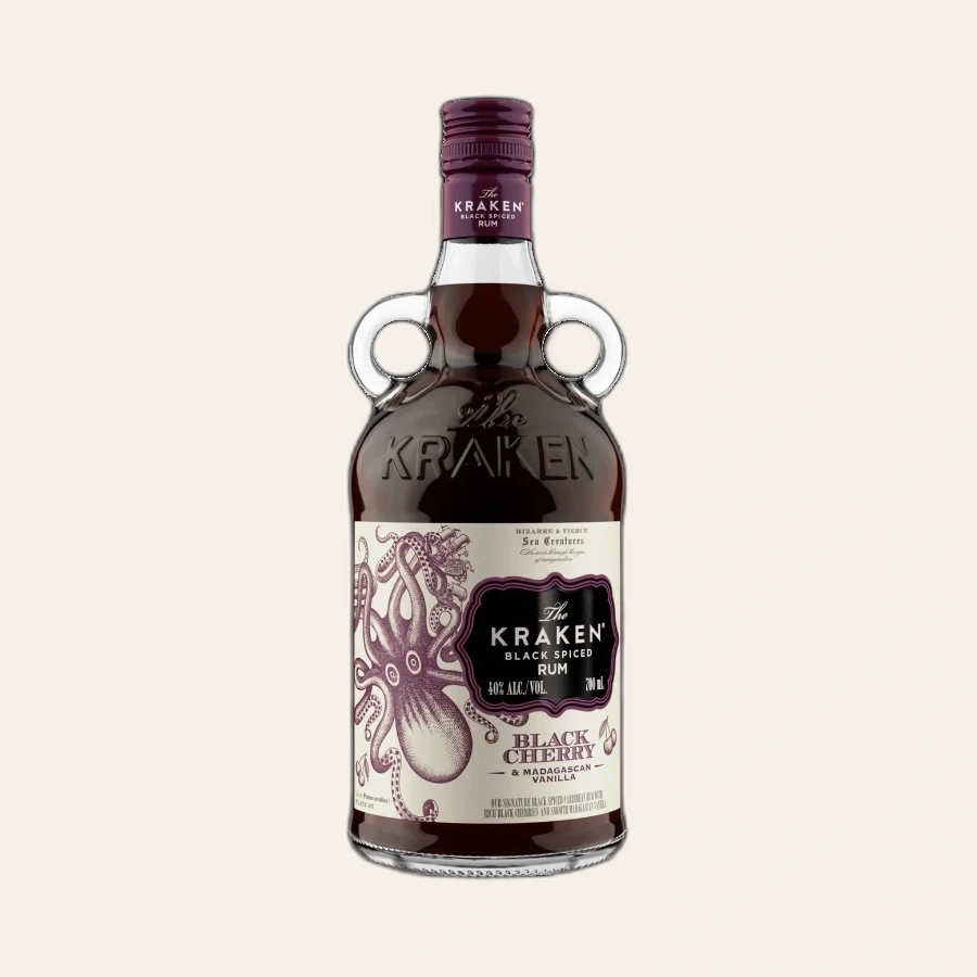Rượu Rum Kraken Spiced Black Cherry & Madagascan Vanilla