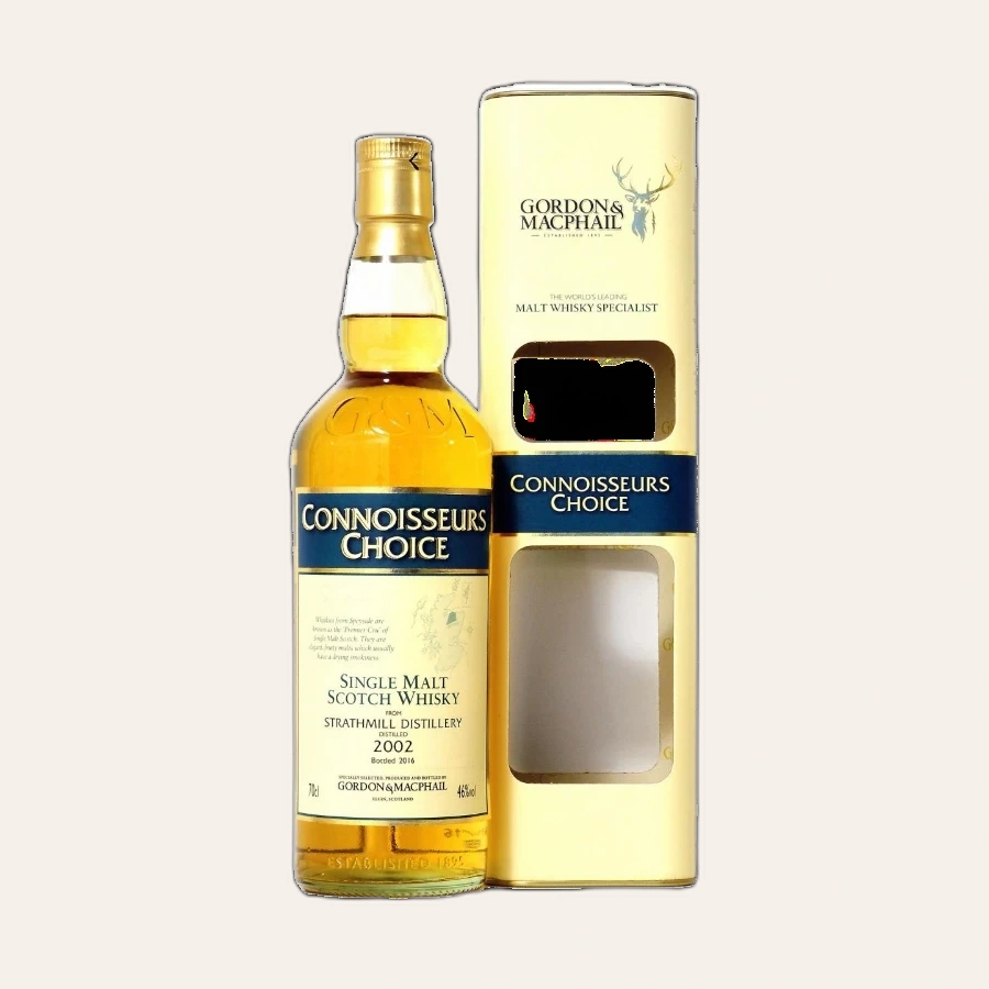 Rượu Whisky Connoisseurs Choice Strathmill Gordon & Macphail 2002