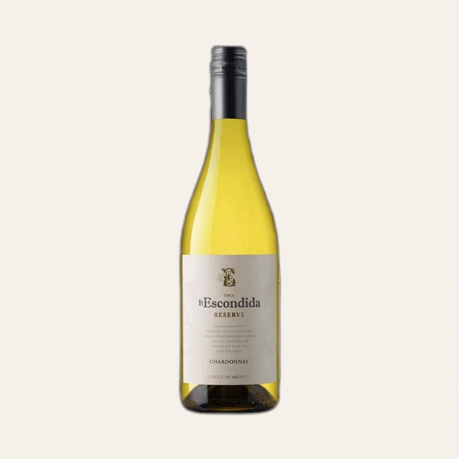 Rượu Vang Trắng Argentina Finca La Escondida Chardonnay