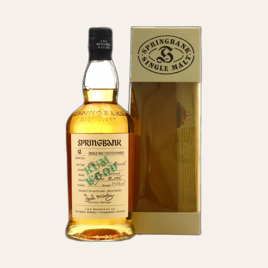 Rượu Whisky Springbank 12 Year Old Rum Wood