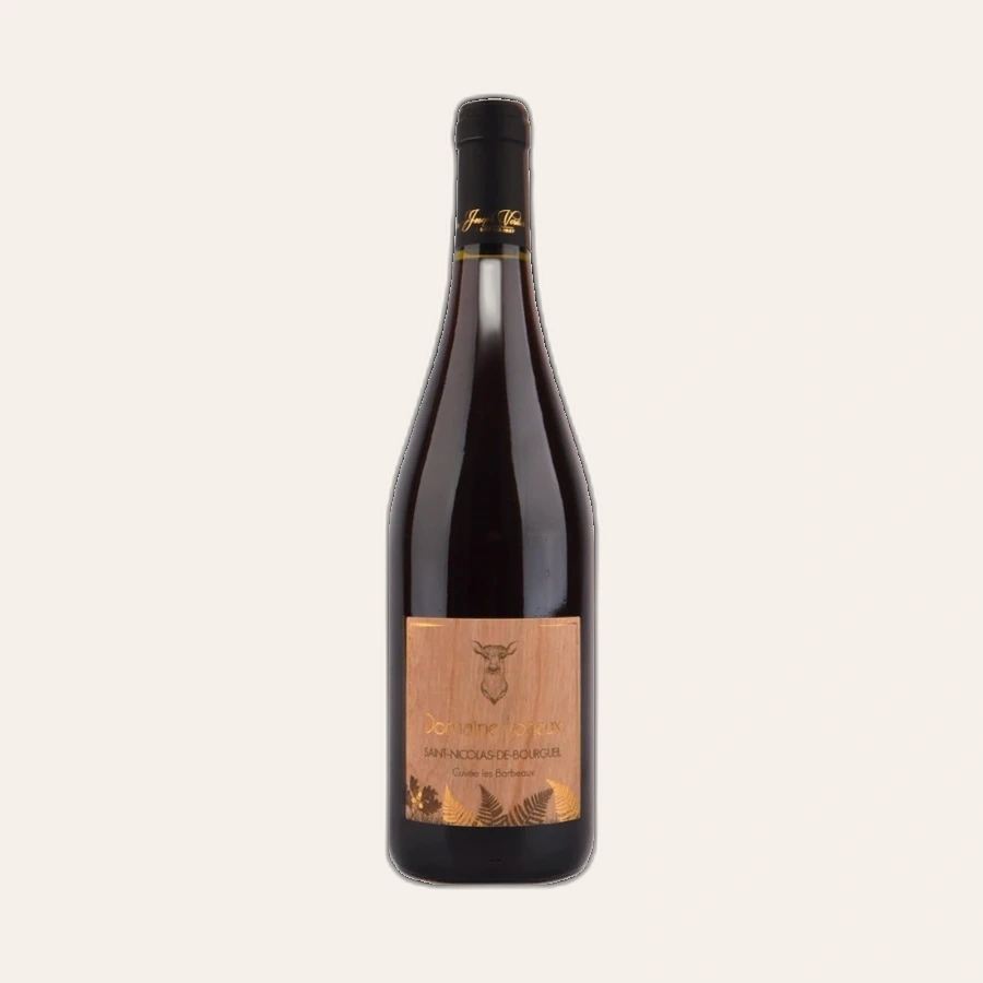 Rượu Vang Đỏ Pháp Domaine Lorieux Les Barbeaux Saint Nicolas de Bourgueil BIO