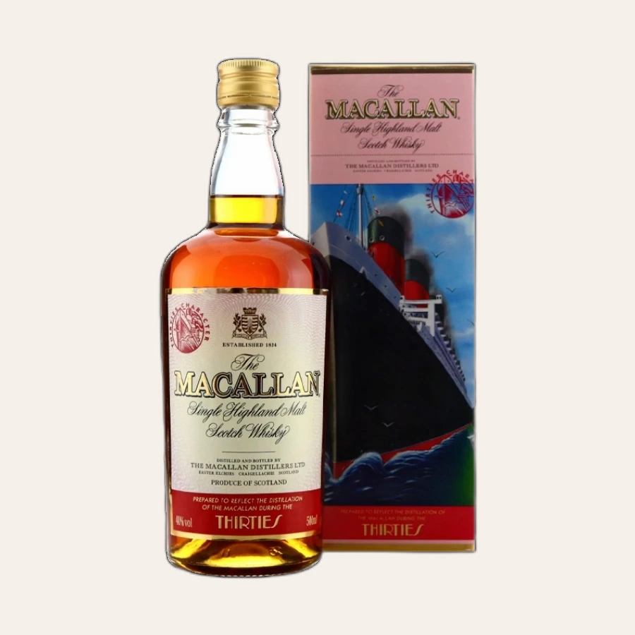 Rượu Whisky The Macallan Decades - Thirties