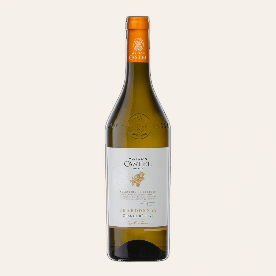 Rượu Vang Trắng Pháp Maison Castel Grande Reserve Chardonnay IGP d'Oc
