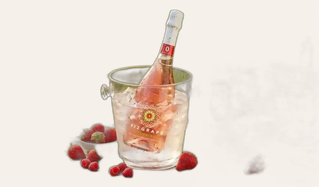 Fizgrape Strawberry Sparkling Alcohol Free