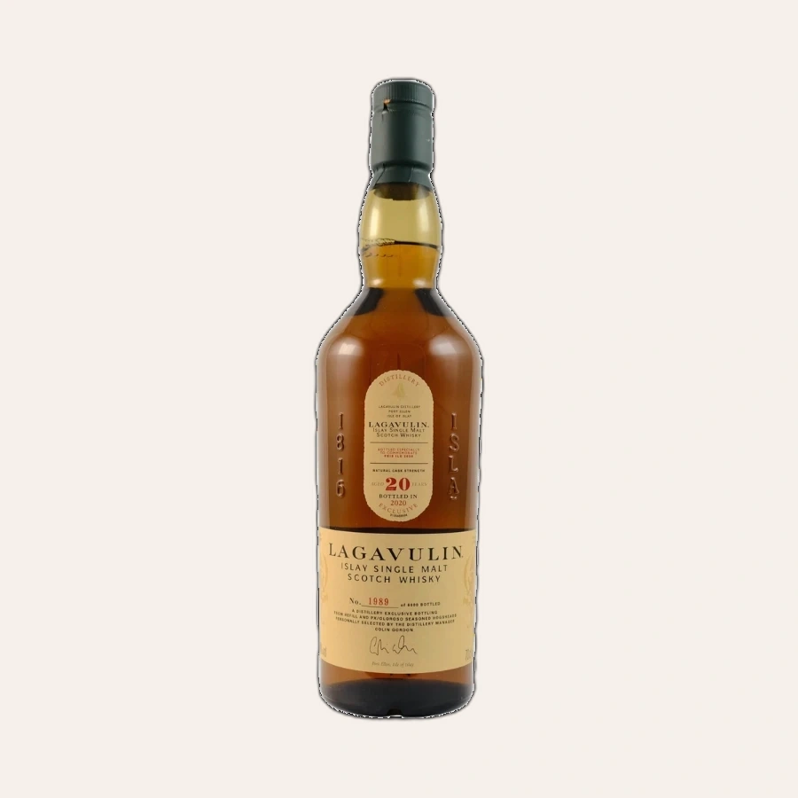 Rượu Whisky Lagavulin 20 Year Old 2020