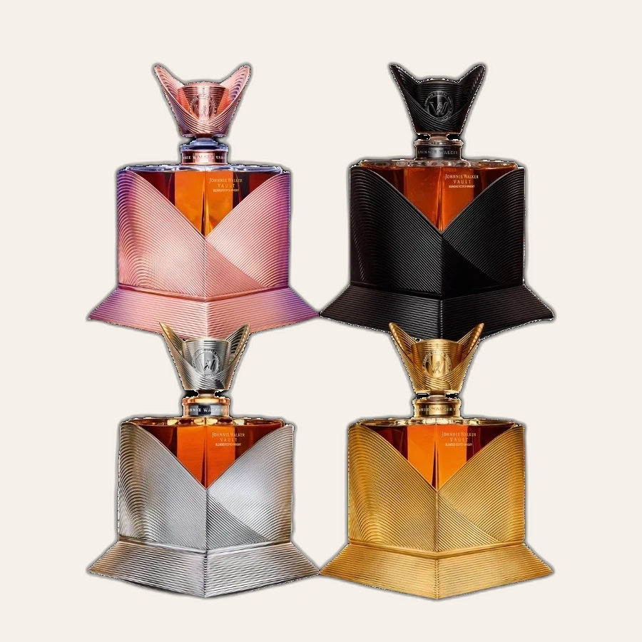 Rượu Whisky Johnnie Walker Vault Couture Expressions Set 4 Chai