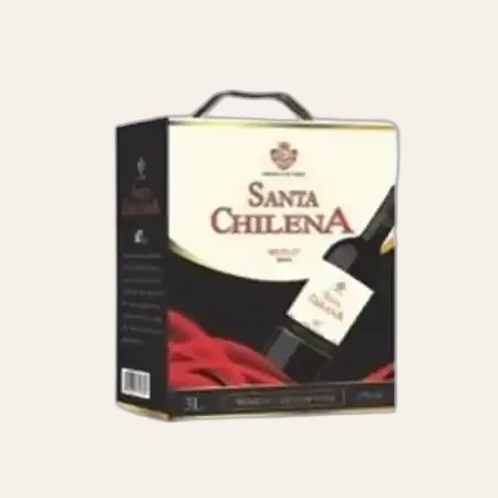 Rượu Vang Bịch Chile Santa Chilena Merlot 3L NEW