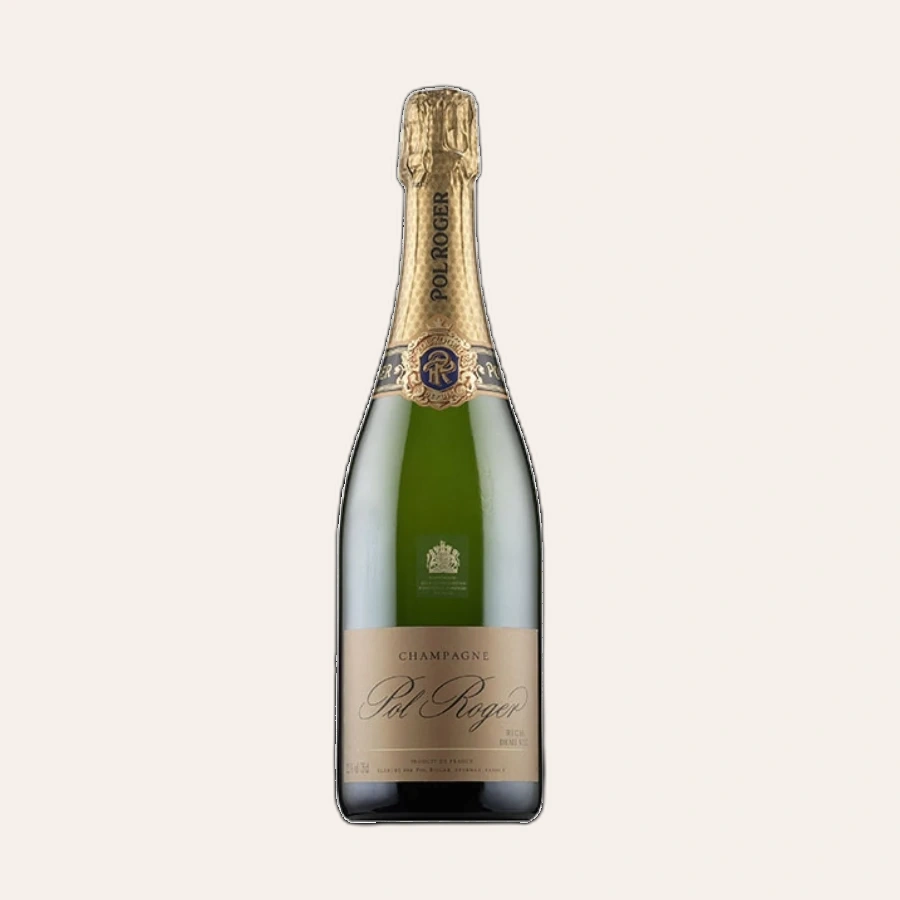 Rượu Champagne Pháp Pol Roger Rich Demi Sec