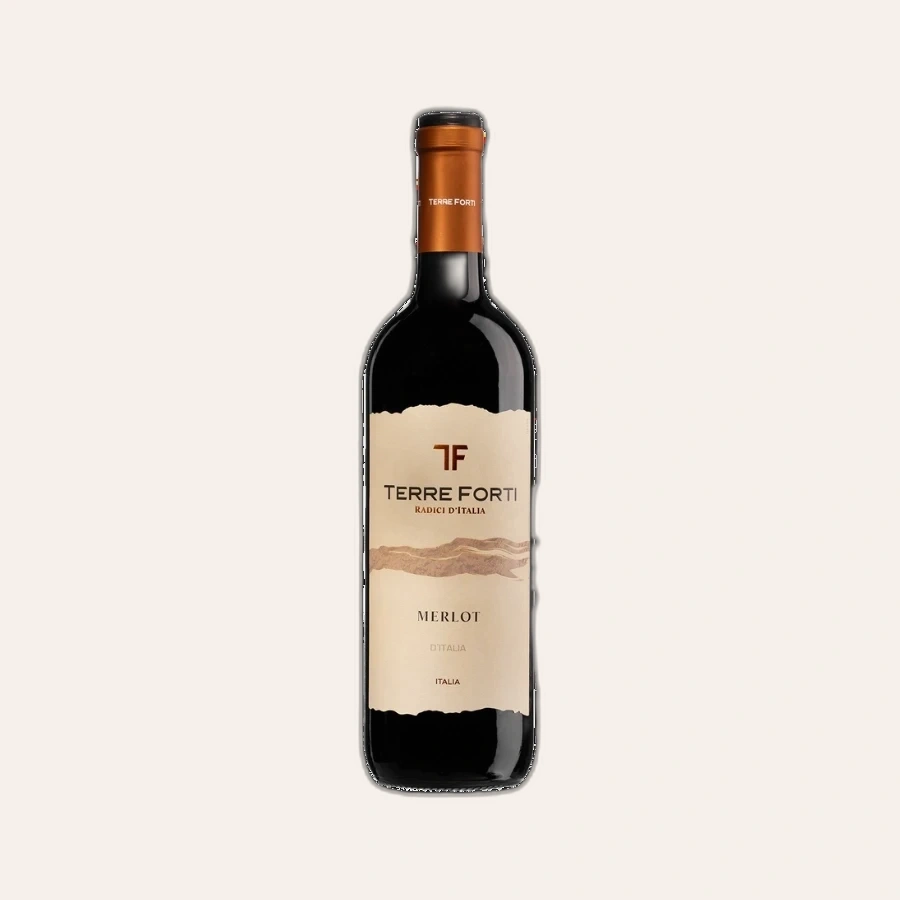 Rượu Vang Đỏ Ý Terre Forti Merlot D'Italia