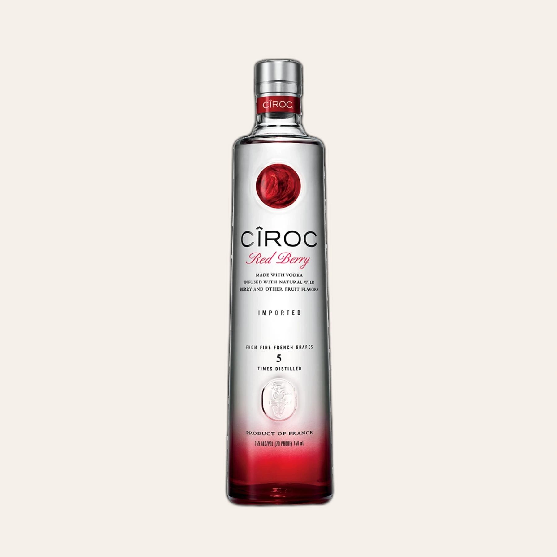 Rượu Vodka Pháp Ciroc Red Berry