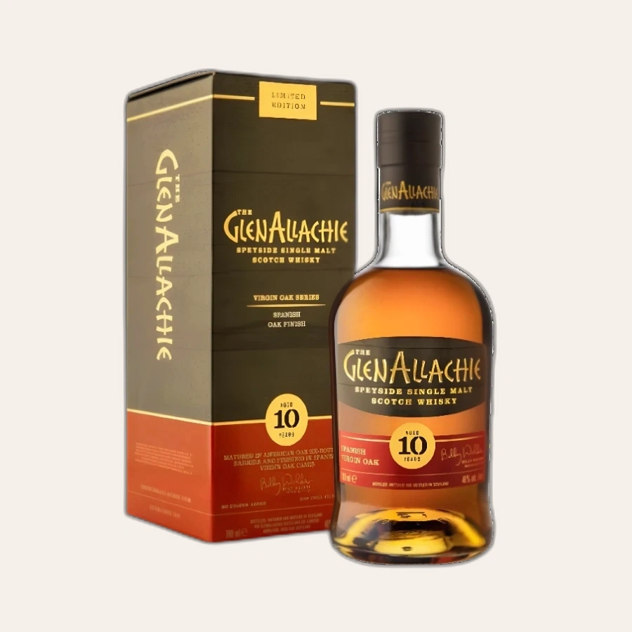 Rượu Whisky Glenallachie 10 Year Old Spanish Virgin Oak
