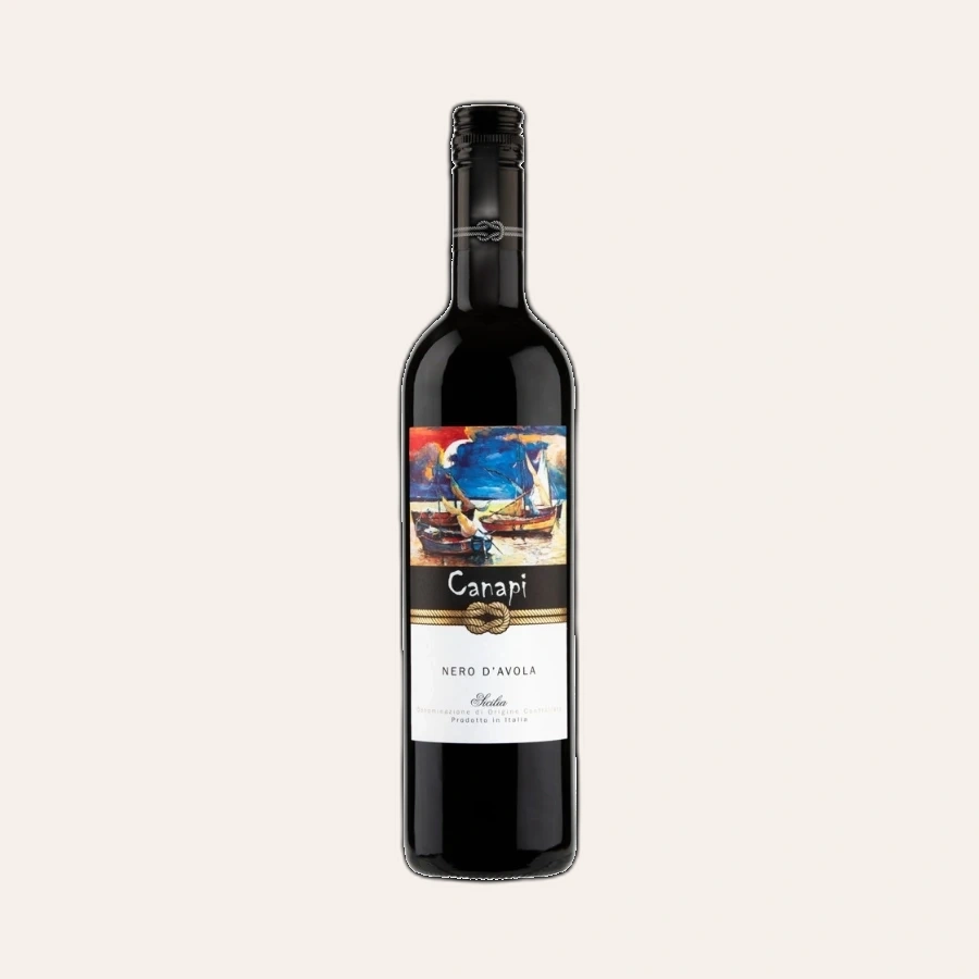 Rượu Vang Đỏ Ý Canapi Nero d'Avola IGT