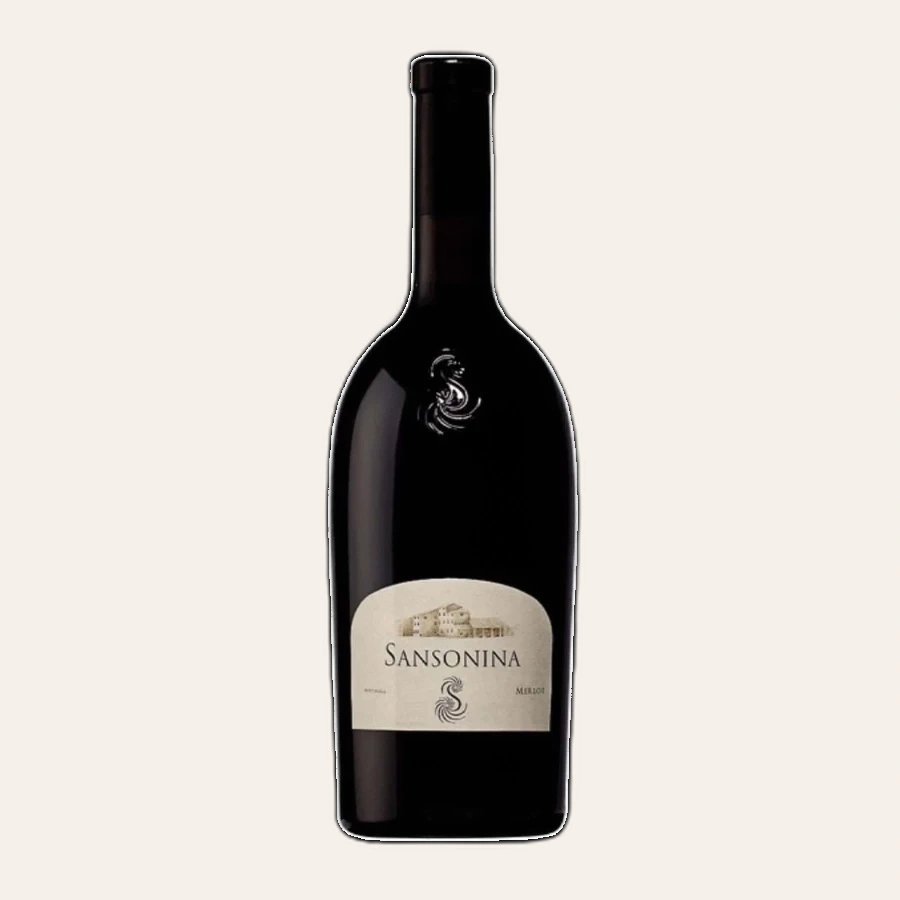 Rượu Vang Đỏ Ý  Sansonina Merlot