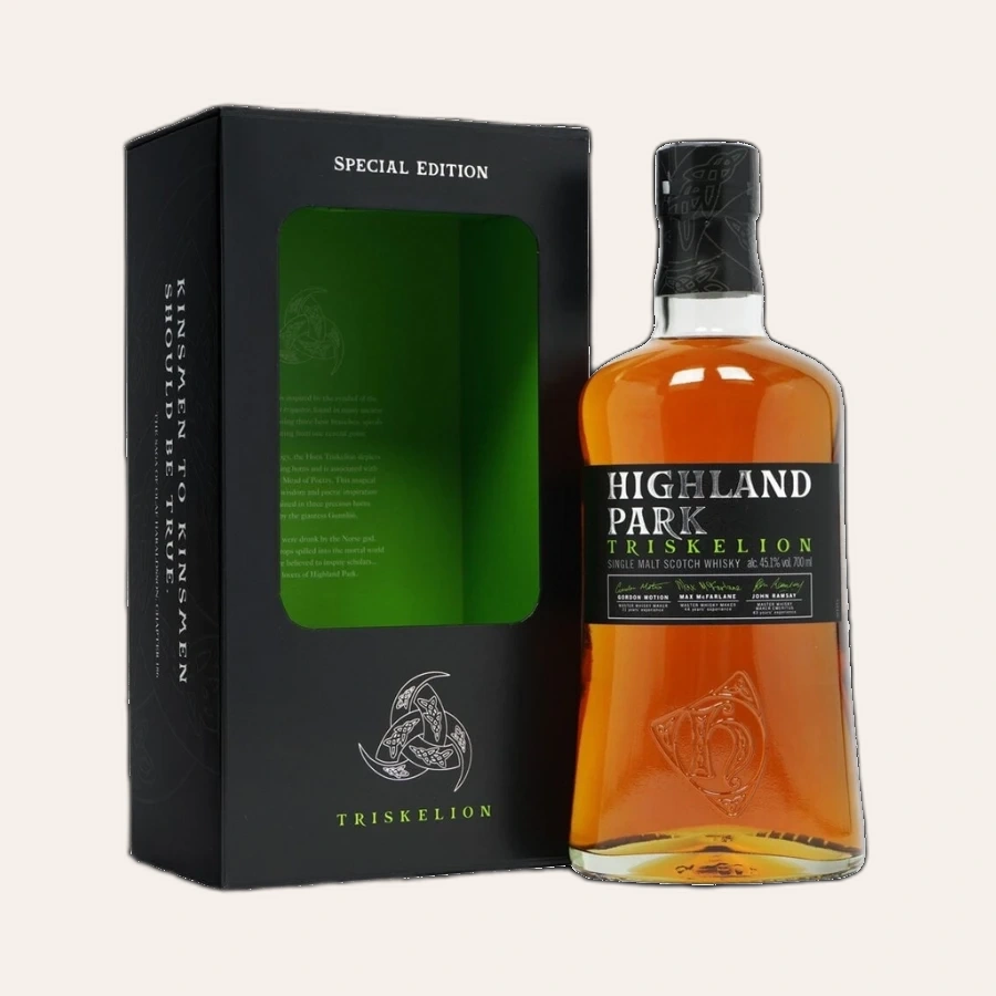 Rượu Whisky Highland Park Triskelion