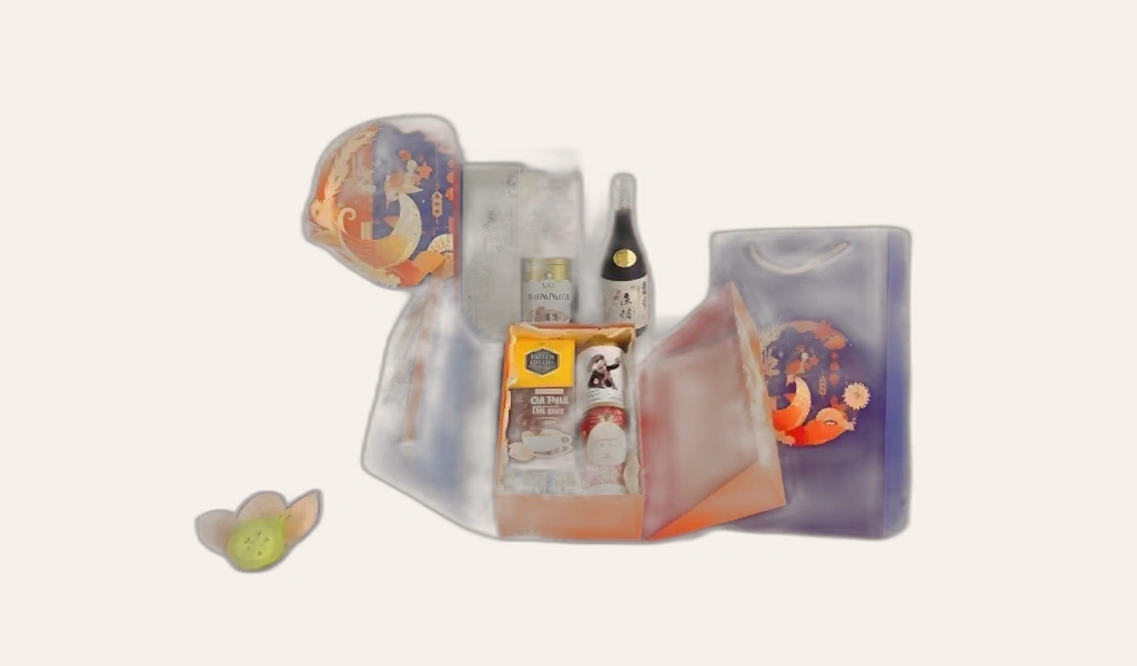 Set Quà Tết Lộc Khổng Tước 3