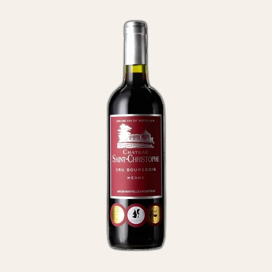 Rượu Vang Đỏ Pháp Chateau Saint Christophe Medoc Cru Bourgeois