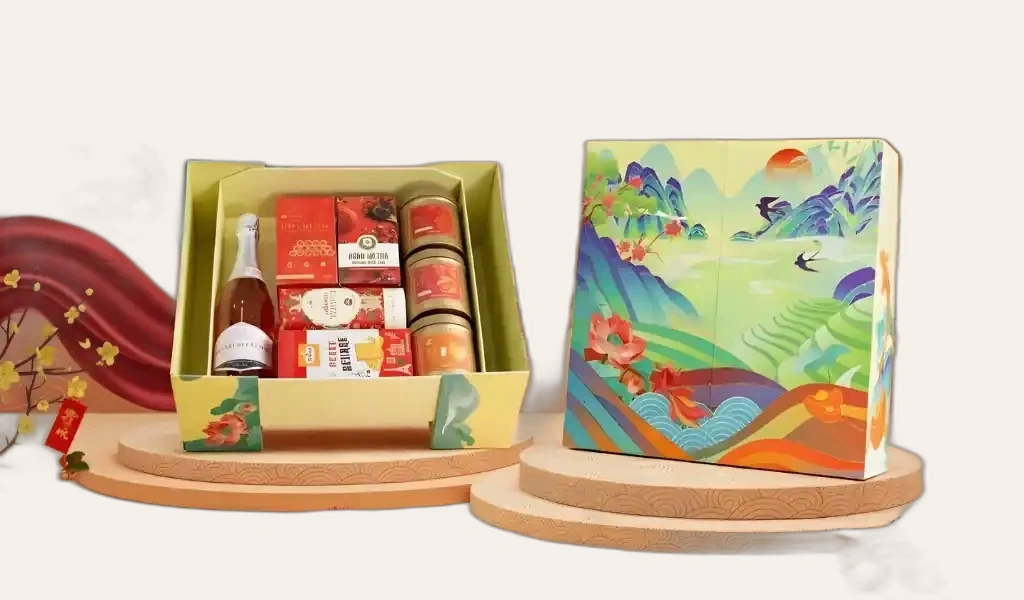 Hộp Quà Tết 2026 Set Tinh Hoa Hội Tụ 1 May Mắn