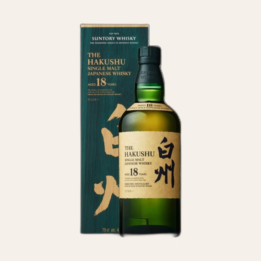 Rượu Whisky Nhật Hakushu 18 Year Old