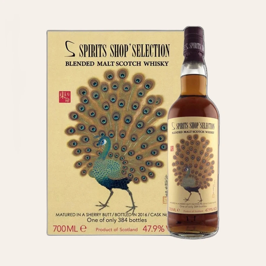 Rượu Whisky Spirits Shop Selection Blended Malt Scotch Whisky Bottle 2016