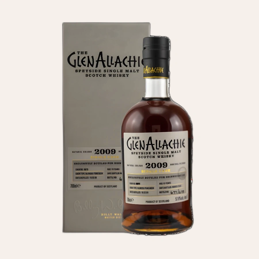 Rượu Whisky Glenallachie 2009 Cask no.5870