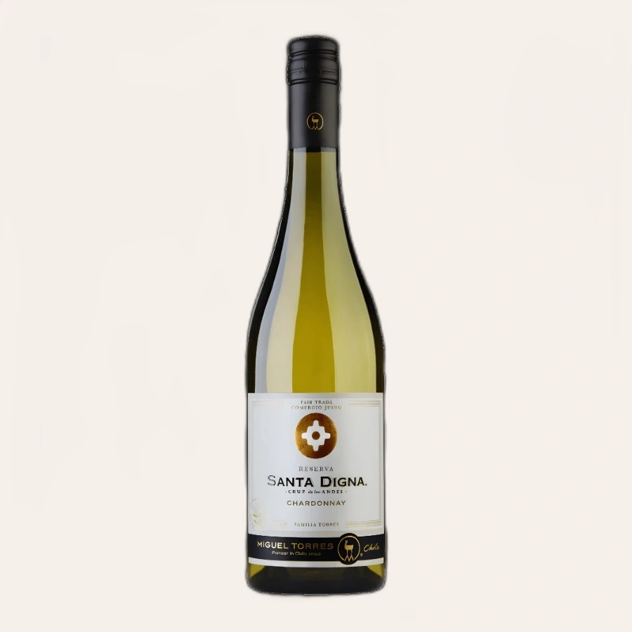 Rượu Vang Trắng Chile Miguel Torres Santa Digna Reserva Chardonnay