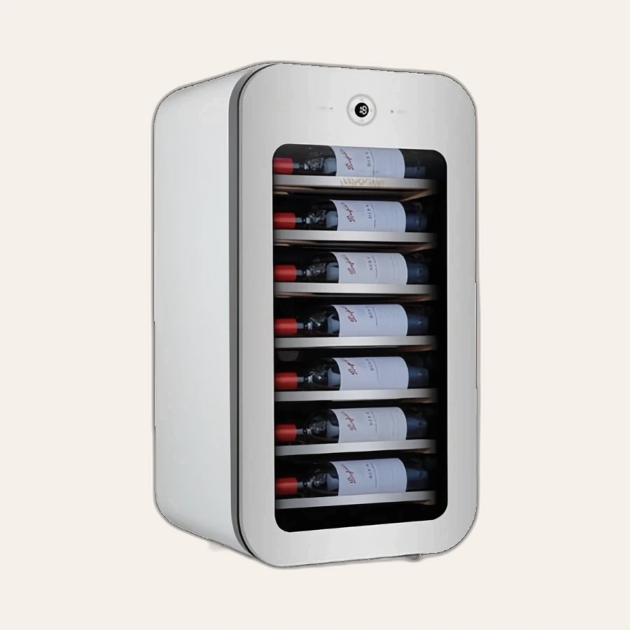 Tủ Rượu Vang Vinocave Màu Trắng 22 Chai