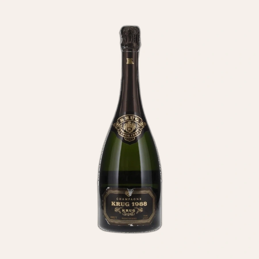 Rượu Champagne Pháp Champagne Krug Brut 1988