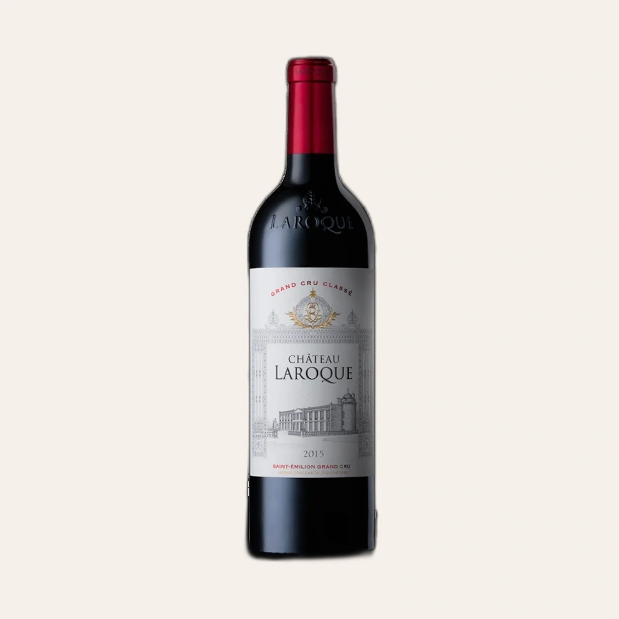 Rượu Vang Đỏ Pháp Chateau Laroque Saint Emilion Grand Cru Classe 2015