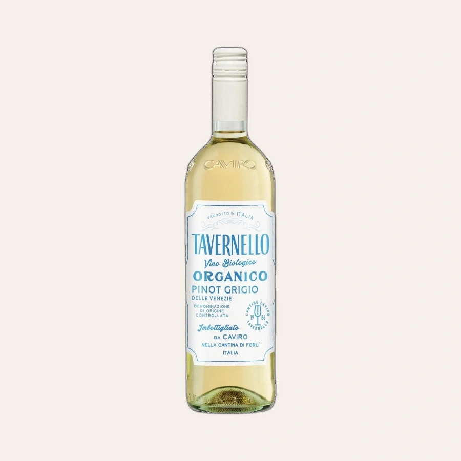 Rượu Vang Trắng Ý Tavernello Organico Pinot Grigio Delle Venezie