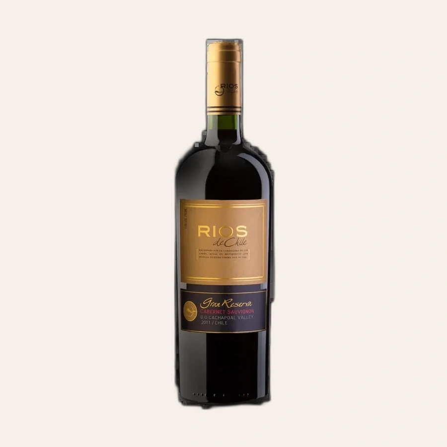 Rượu Vang Đỏ Chile Rios De Chile Grand Reserva Cabernet Sauvignon