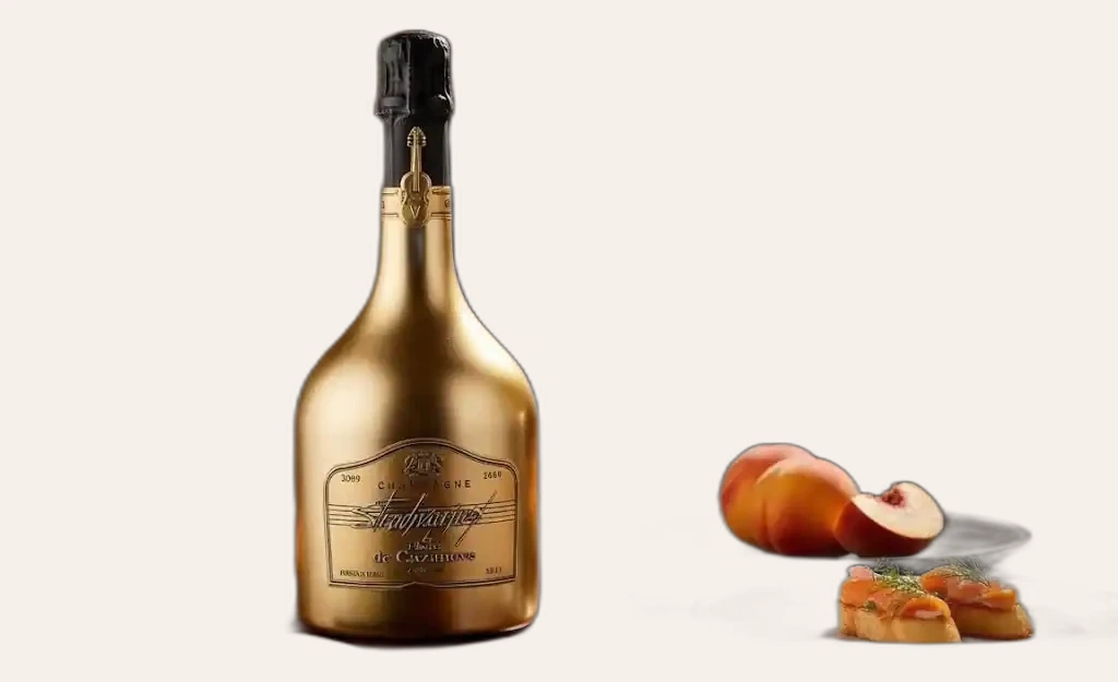 Rượu Champagne Charles de Cazanove Stradivarius 2009 Tròn Trịa