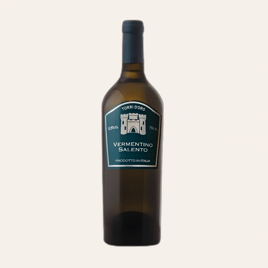 Rượu Vang Trắng Ý Torri D'oro Vermentino Salento