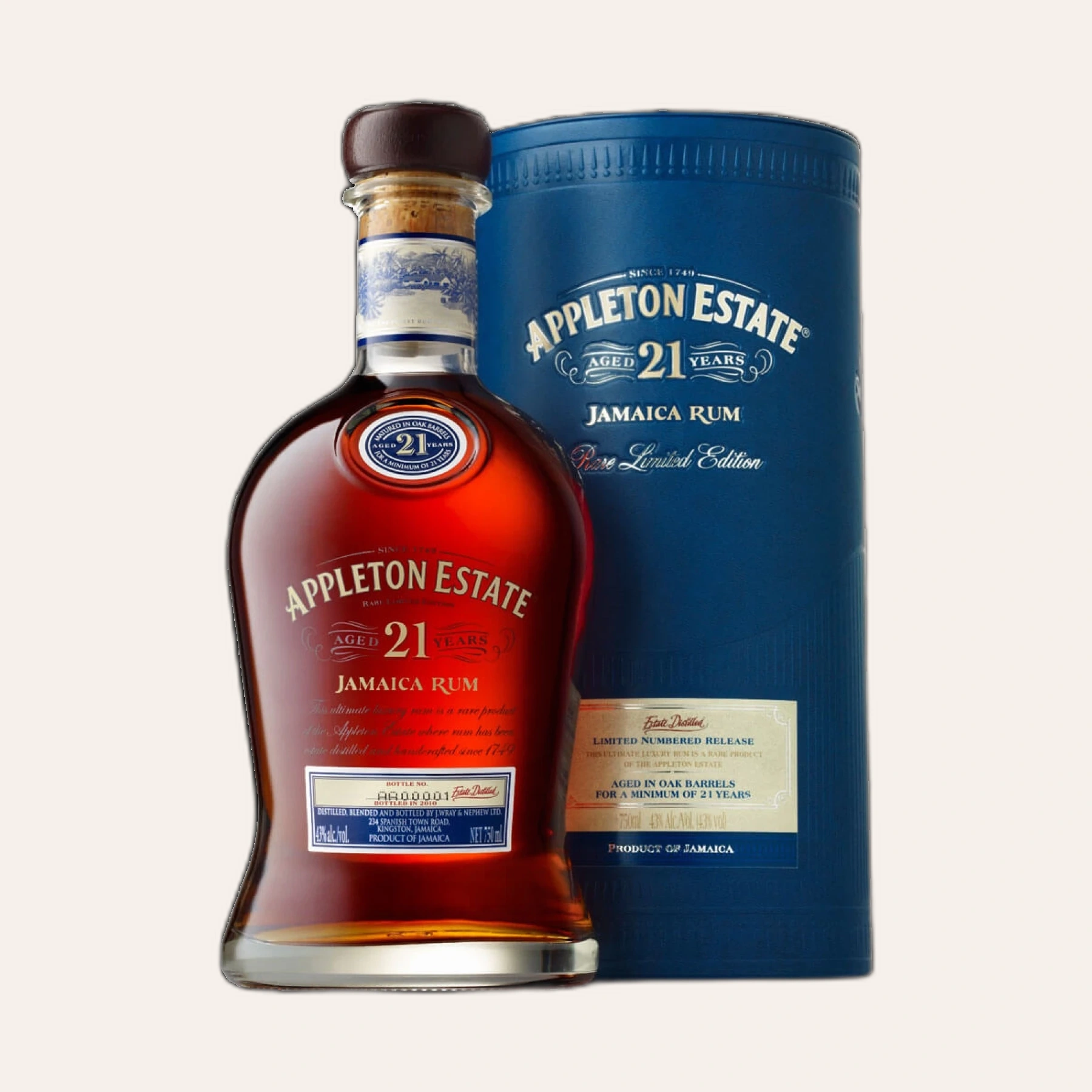 Rượu Rum Jamaica Appleton Estate 21 Years Old