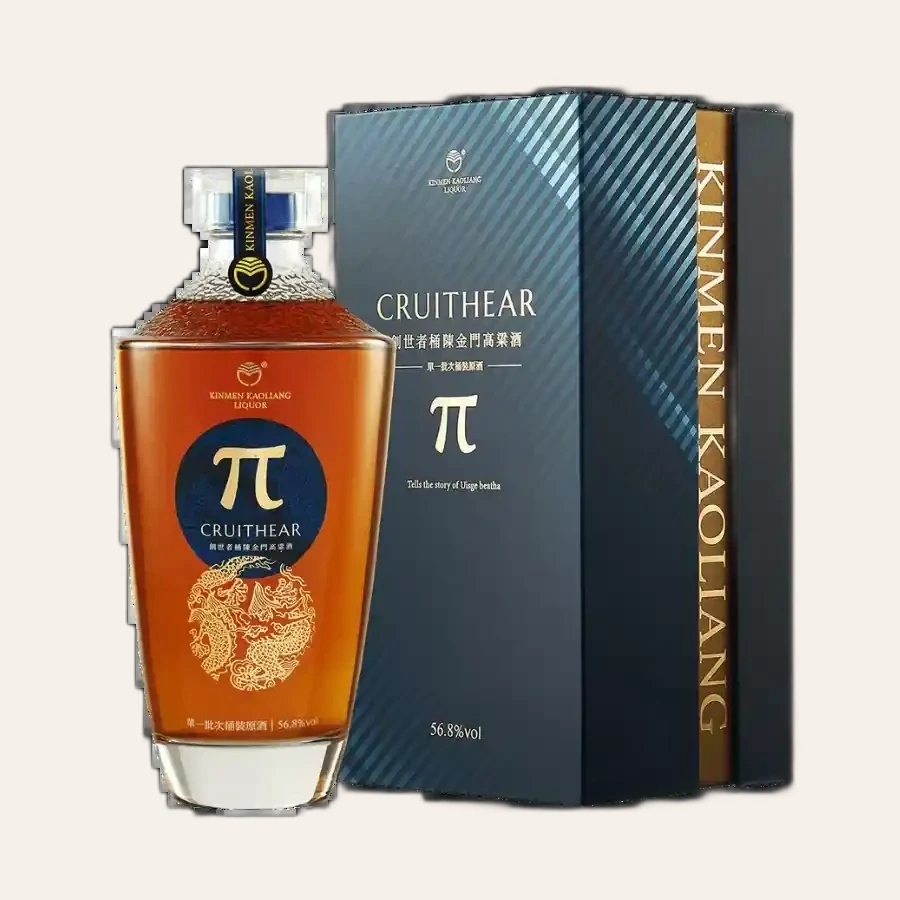 Rượu Cao Lương Kim Môn Cruithear/ Kinmen Kaoliang Liquor Cruithear/ 金門高粱 創世者桶陳 單一批次桶裝原酒