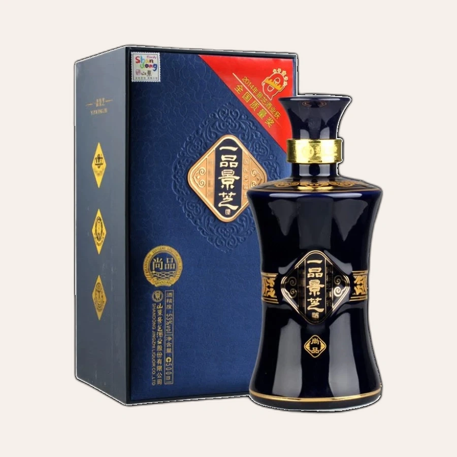 Rượu Cảnh Chi - Nhất Phẩm Thượng Phẩm Chi Hương (53% / 500ml) / 一品景芝 上品 / Yipin Jingzhi Shangpin