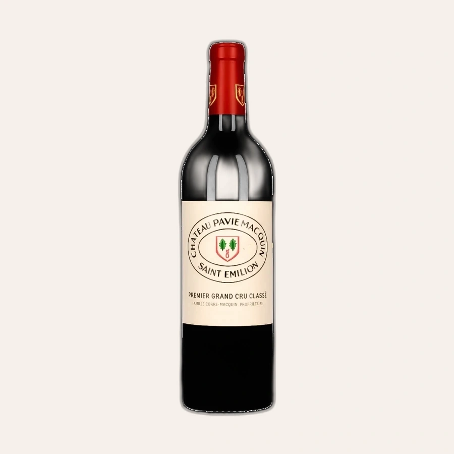 Rượu Vang Đỏ Pháp Chateau Pavie Macquin Saint Emilion Premier Grand Cru Classe B 2015
