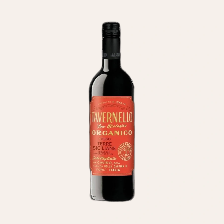 Rượu Vang Đỏ Ý Tavernello Organico Rosso Terre Siciliane