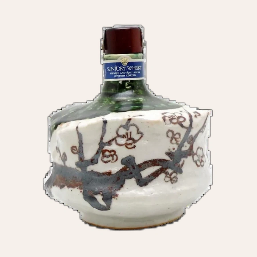 Rượu Whisky Nhật Suntory Oribe Ceramic Decanter Special Edition 1998