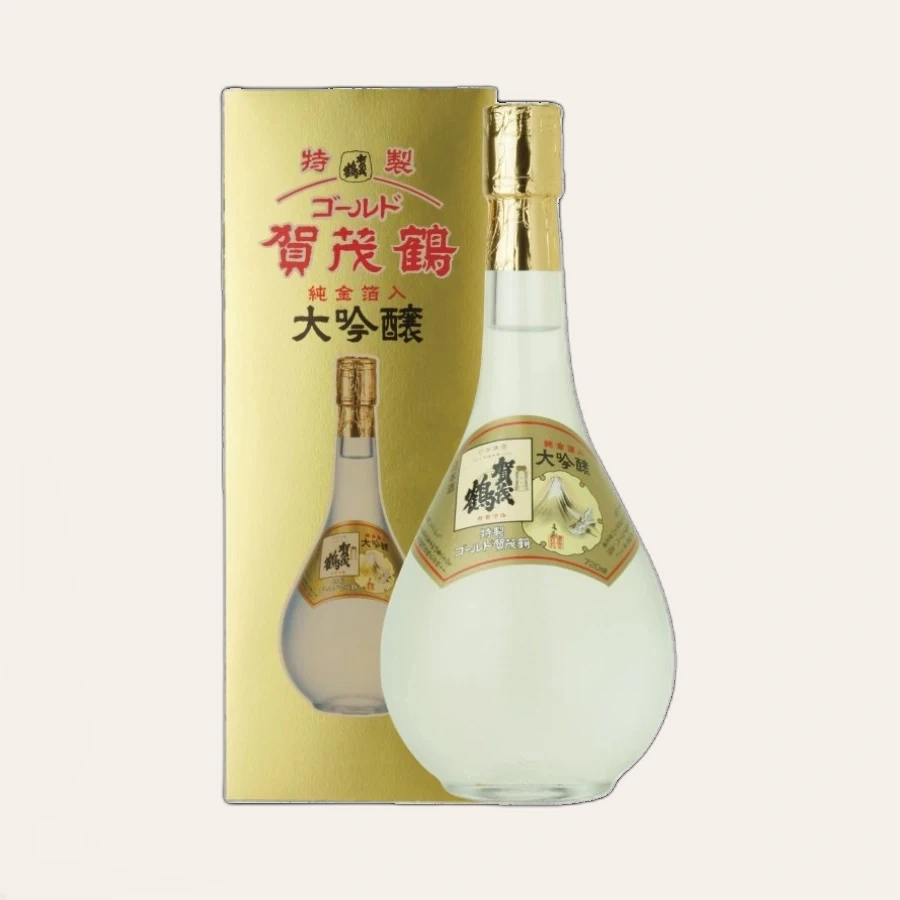 Rượu Sake Nhật Kamotsuru Tokusei Gold Daiginjo