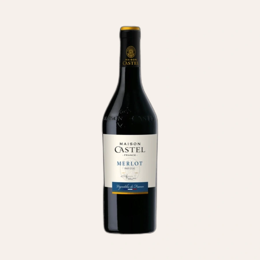 Rượu Vang Đỏ Pháp Maison Castel Merlot IGP d'OC