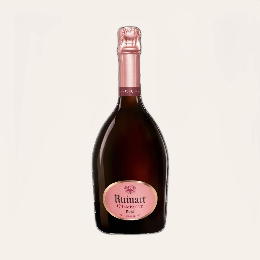 Rượu Champagne Pháp Champagne Ruinart Rose